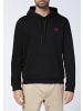 Polo Sylt Kapuzenpullover mit gesticktem Label-Symbol in Schwarz