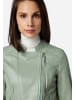 Ricano Damen Lederjacke Rylee in Eukalyptus Mint