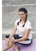 H.I.S. T-Shirt in anthrazit-rosa
