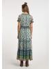 usha FESTIVAL Maxikleid Mit Allover-Print in Blau Mehrfarbig