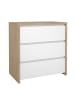 ebuy24 Kommode Next Weiß 80 x 48 cm
