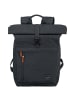 travelite Basics Rollup - Rucksack 60 cm (ice blue) in anthrazite
