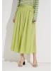 More & More ungefütterter, fließender Maxi-Schlupfrock in pistachio