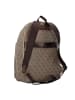 Guess Milano Rucksack 41.5 cm Laptopfach in beige-brown