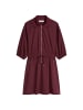 Marc O'Polo DENIM Kurzes Kleid relaxed in Merlot Red