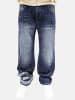 DADA Baggy Jeans im Loose Fit mit Coin-Crown Design in Blau