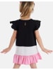 Denokids Kleid Frilled Cat in Black