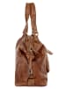 X-ZONE Shopper echt Leder in cognac
