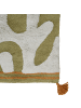 Beliani Kinderteppich JAJPUR  in Grün/Beige/Orange - (W) 140 x (L) 200 cm