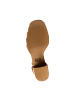 Emilie Karston Brigitte – Ledersandalen mit Absatz Braun