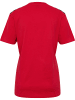 Hummel T-Shirt Hmlauthentic Lebensstil Damen in TRUE RED