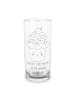 Mr. & Mrs. Panda Glas Cupcake mit Spruch in Transparent