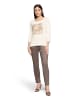 Betty Barclay Basic Shirt mit Placement in Beige/Taupe