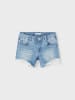 name it Jeanshorts in medium blue denim