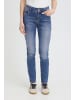 Pulz Jeans PZSUZY Regular fit in Medium Blue Denim