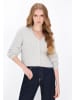 DreiMaster Women Cardigan in grey melange