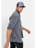 Camel Active Langarm Hemd in Regular Fit aus Cord in Denim Blau