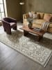 KADIMA DESIGN Teppich Kurzflor Orientalisch pflegeleicht Wohnzimmer Schlafzimmer Flur in Grün