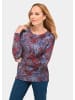 GOLDNER Druckpullover Sportlich-femininer Druckpullover in bunt / gemustert