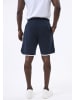 Felix Hardy Jogger Short in Navy - Ecru