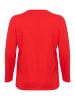 KAFFE curve Sweatshirt KCberla Loose fit in True Red