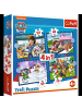 Puzzle - 4 in 1 - Hundeangelegenheiten - Paw Patrol - Trefl 34650
