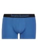 Bruno Banani Boxershort 2er Pack in Mosaikblau/Schwarz