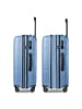 Redolz Essentials 11 4 Rollen Trolley 66 cm mit Dehnfalte cool blue
