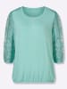 WITT WEIDEN Spitzen-Shirt in mint