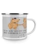 Mr. & Mrs. Panda Kaffeetasse StandeMenschtliche Trauung Versprechen... in Heather Grey