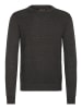 INDICODE Strickpullover IDRicardo 35420MM Strickpulli aus Grobstrick in grau melange