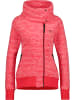 alife and kickin Kapuzensweatjacke, Sweatjacke, Kapuzenjacke, Shirtjacke MerritAK F in coral melange