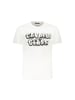cavalli CLASS Weißes Baumwoll-T-Shirt