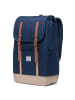 Herschel Retreat - Rucksack 15" 46 cm in black iris/twill