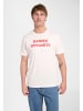 Hummel T-Shirt Hmlpulse Lebensstil Herren in WHITE/TANGO RED