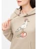 Derbe Hoodie Sturmmöwin in Beige