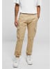 Urban Classics Urban Classics Herren Washed Cargo Twill Jogging Pants in sand