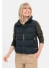 Camel Active Steppweste aus recyceltem Polyester in Nachtblau