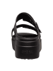 Crocs Brooklyn Buckle Slipper-Sandalen Schwarz