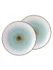 Ritzenhoff & Breker 2er Set Speiseteller Cosmo in ø 30 cm in blau