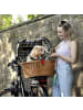 KLICKfix Doggy Basket 40 - Hundefahrradkorb (Korbklip) 52 cm (braun) in braun
