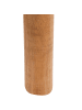Beliani Hocker MANZAI in Grün/Braun - (W) 40 x (H) 44 x (L) 40 cm