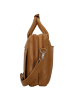 Dermata Aktentasche Leder 39 cm Laptopfach cognac