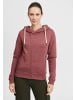 Oxmo Kapuzensweatjacke OXVicky Sweat Zip-Hoodie in Rot