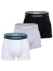 Lacoste Boxershort 3er Pack in Schwarz/Grau/Weiß