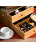 bremermann Kaffeekapsel-Box 33,5 x 22 x 34 cm in Braun