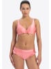 Beachlife Bikini-top Pink Shine in pink_animalprint