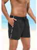 S. Oliver Badeshorts in schwarz