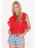 IZIA Damen Bluse in Rot