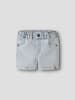 name it Shorts in Light Blue Denim